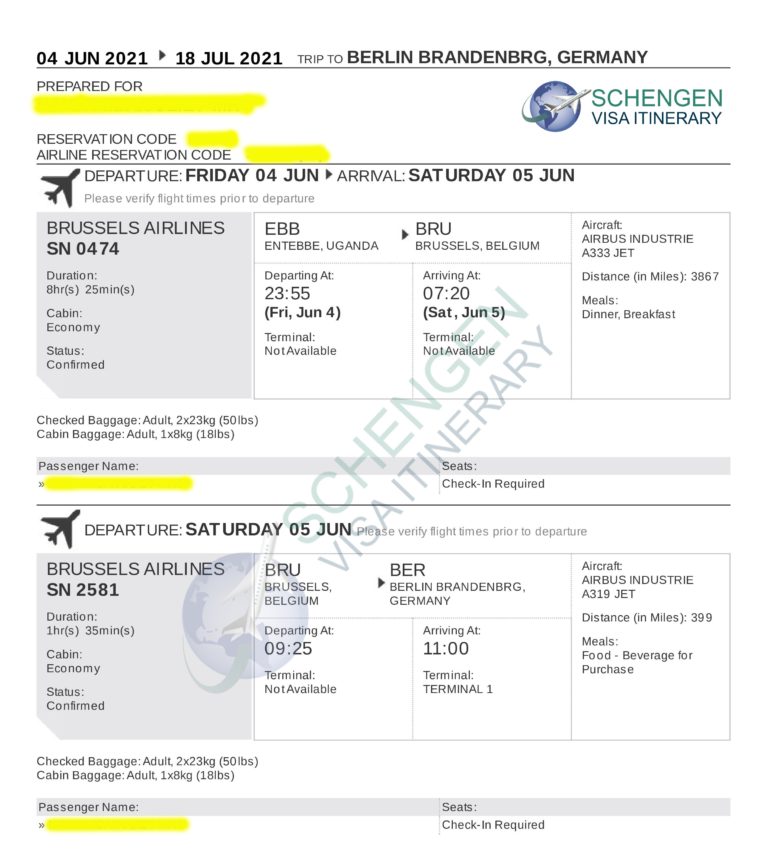 How to book a dummy flight ticket for schengen visa application ...